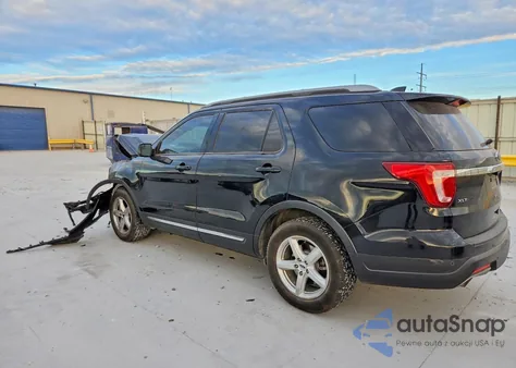 2018 Ford Explorer Xlt z USA, uszkodzony, nr VIN 1FM5K7D82JGA54865